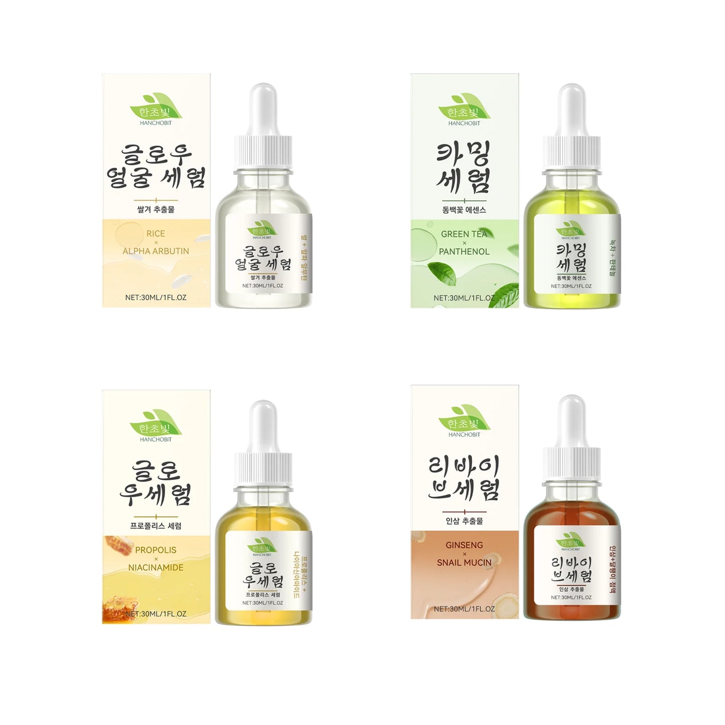 Green Tea Facial Serum Deep Moisturizing For Soothing Face Care