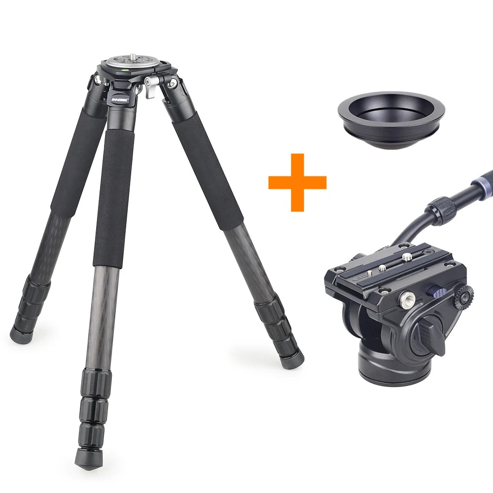 Innorel Professional Carbon Fiber Camera Tripod For Bird Watching
