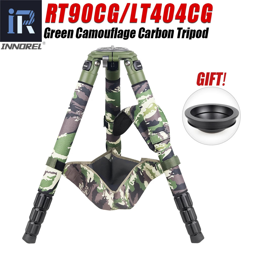INNOREL Professional Carbon Fiber Camera Tripod For Birdwatching