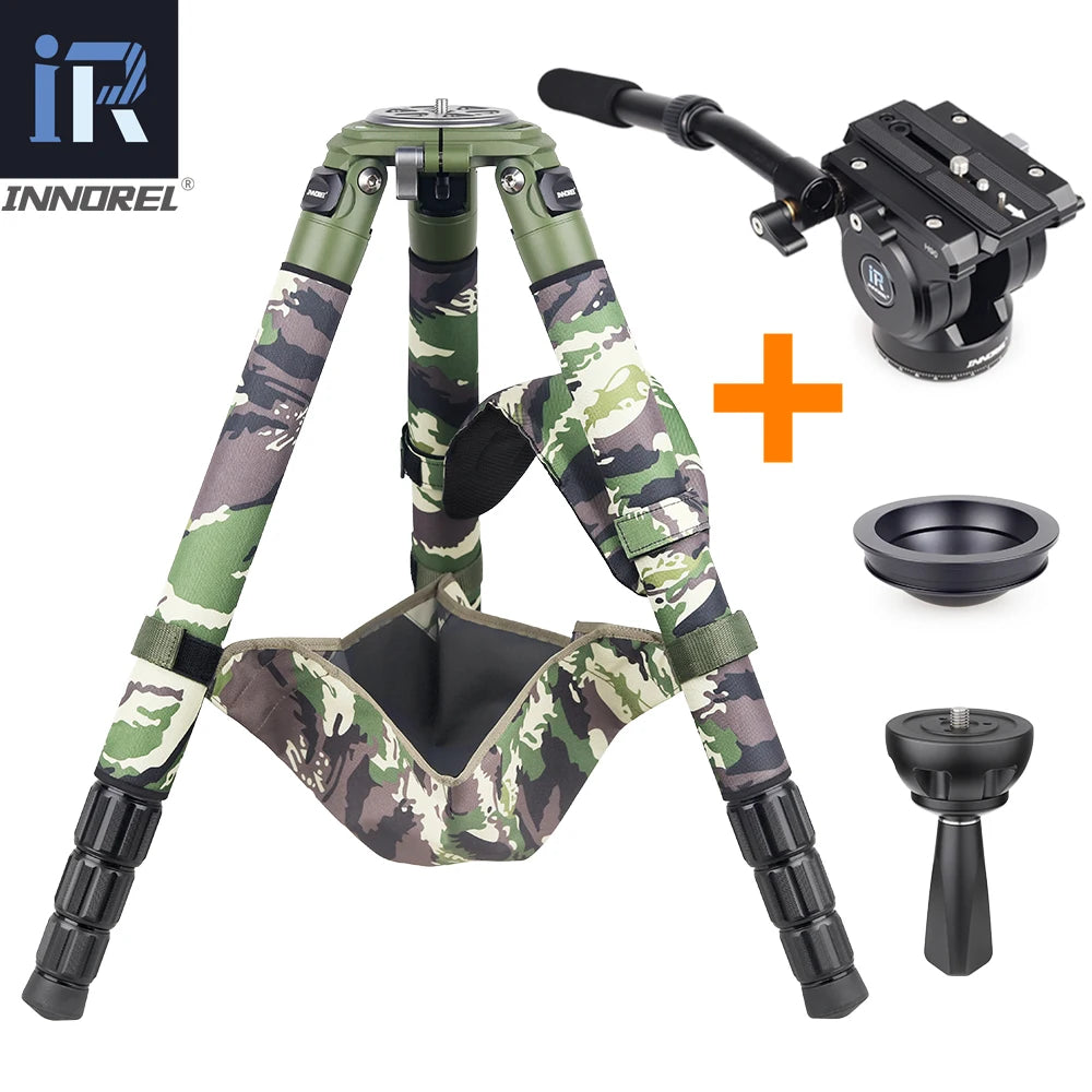 INNOREL Professional Carbon Fiber Camera Tripod For Birdwatching