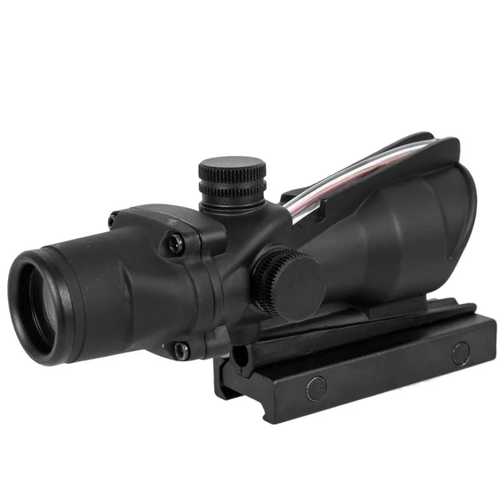 Bestsight 4X32 Illuminated Tactical Rifle Scope With Fiber Optic Reticle