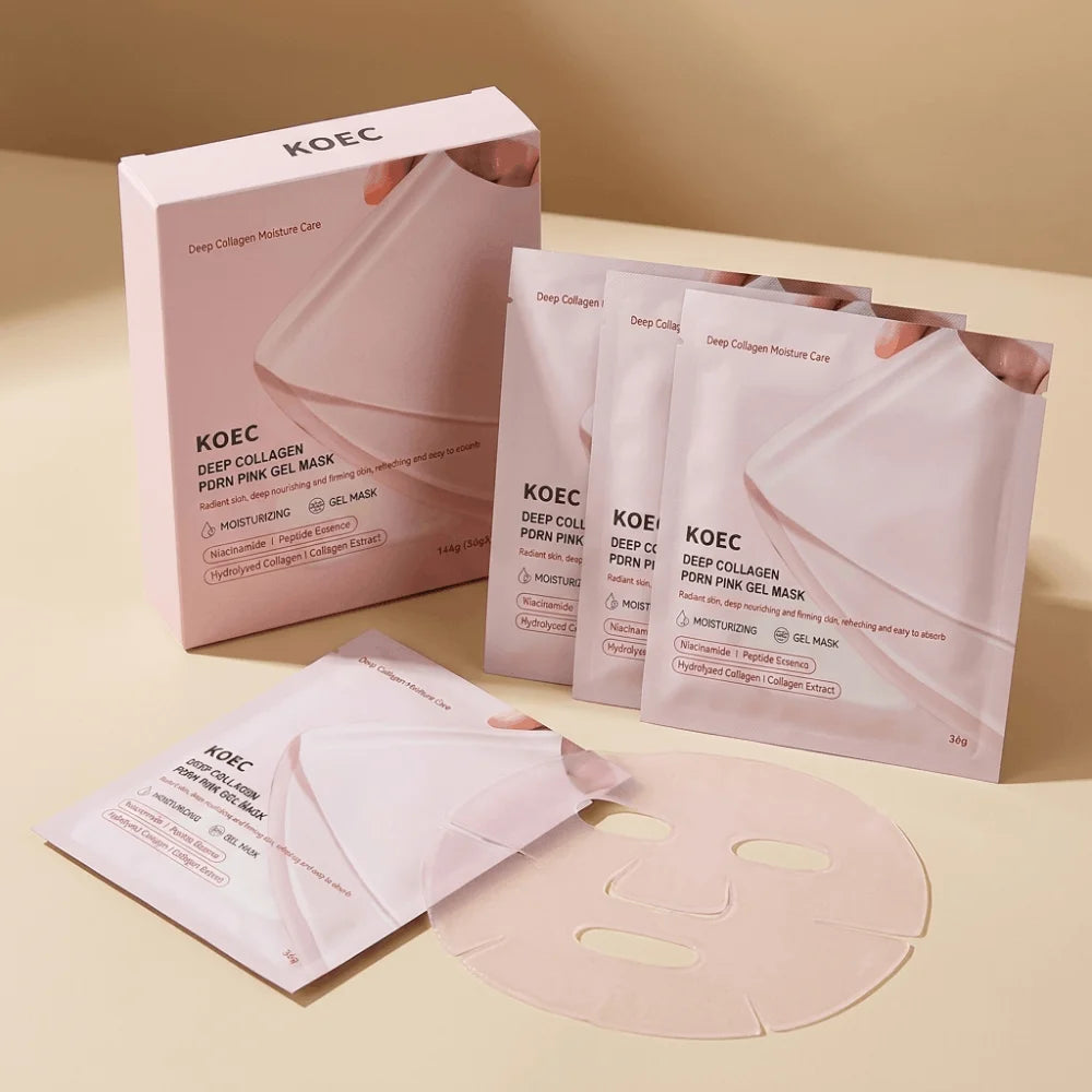 Koec Collagen Pdrn Facial Mask With Niacinamide And Peptides