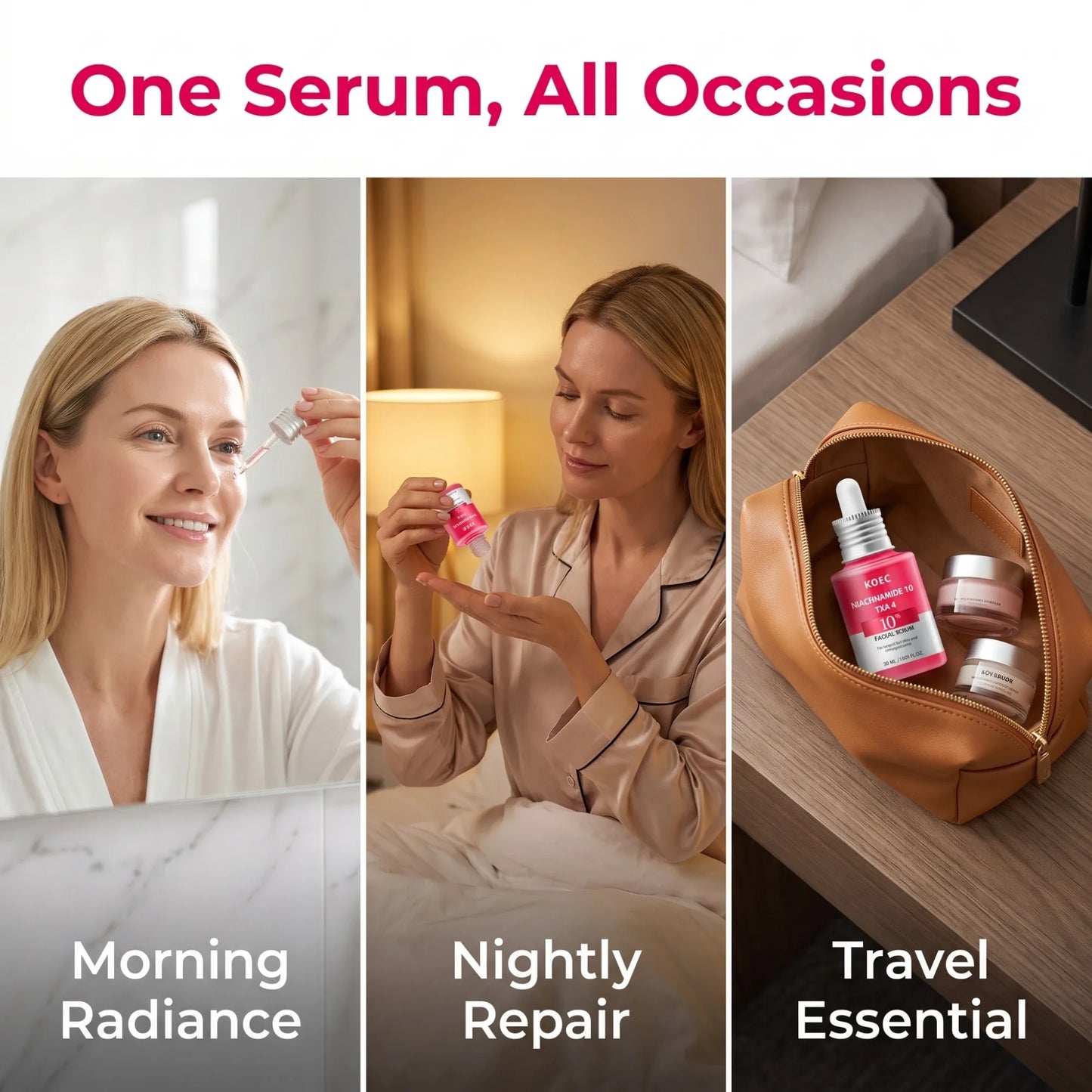 Niacinamide 10 And Tranexamic Acid Brightening Facial Serum