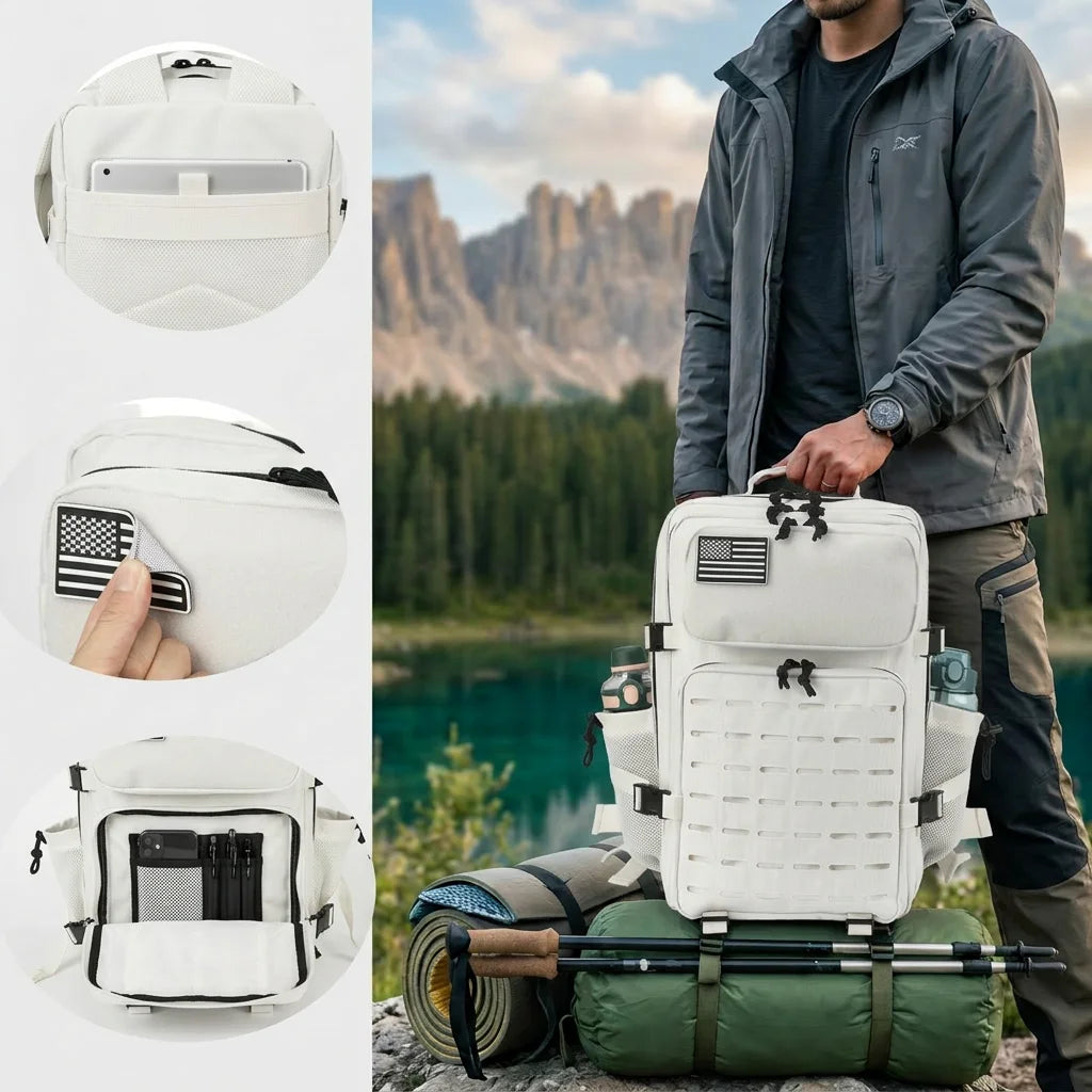Refire Gear Tactical Backpack With Molle Webbing System