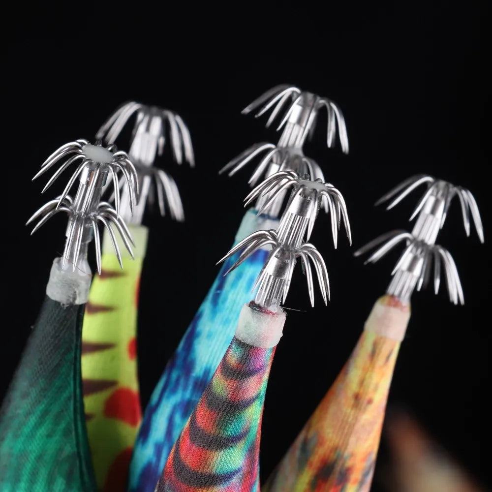 Saltwater And Freshwater Squid Cuttlefish Jig Hook Fishing Lures