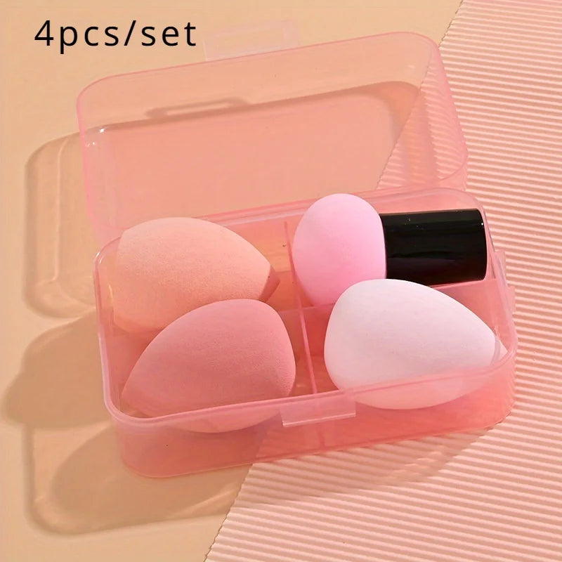 Mushroom Head Makeup Sponges Beauty Puffs Foundation Powder Kit