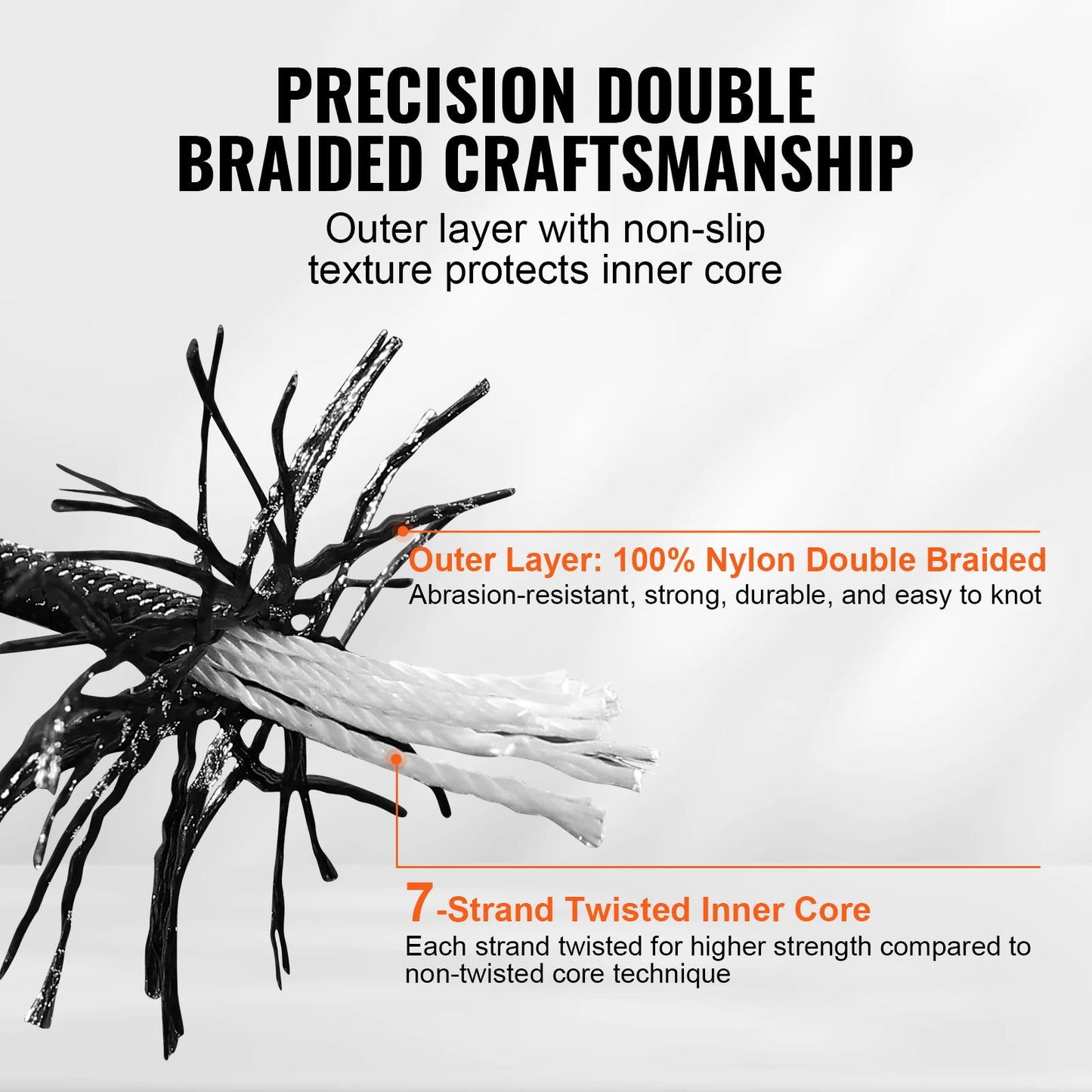 SucceBuy Durable Nylon Cord For Multi Purpose Outdoor Adventures