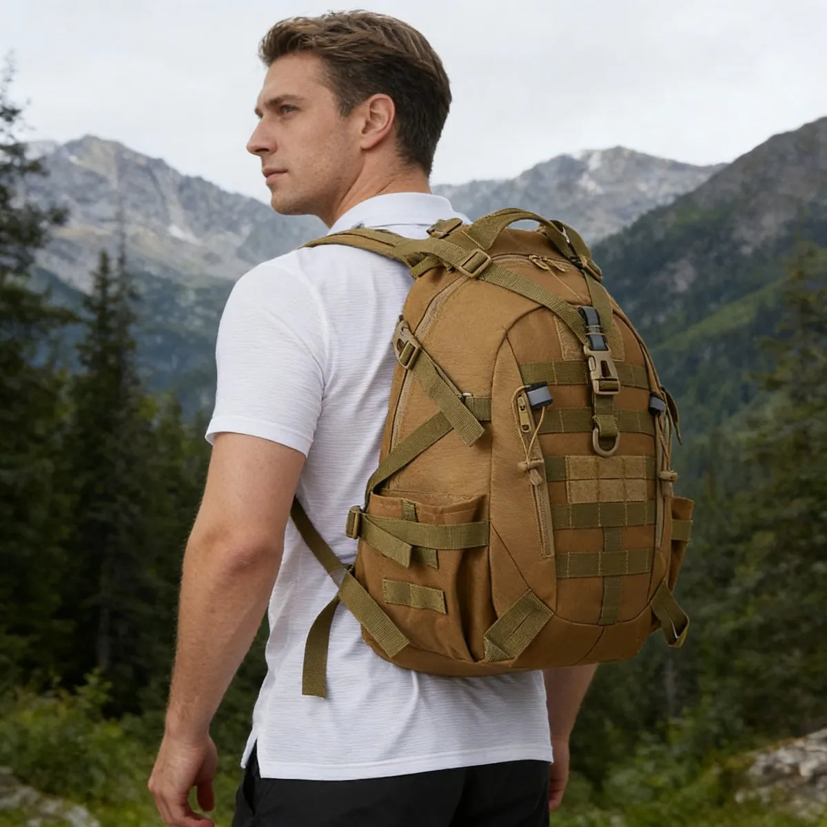 ReFire Gear Tactical Hunting Backpack With Molle Webbing