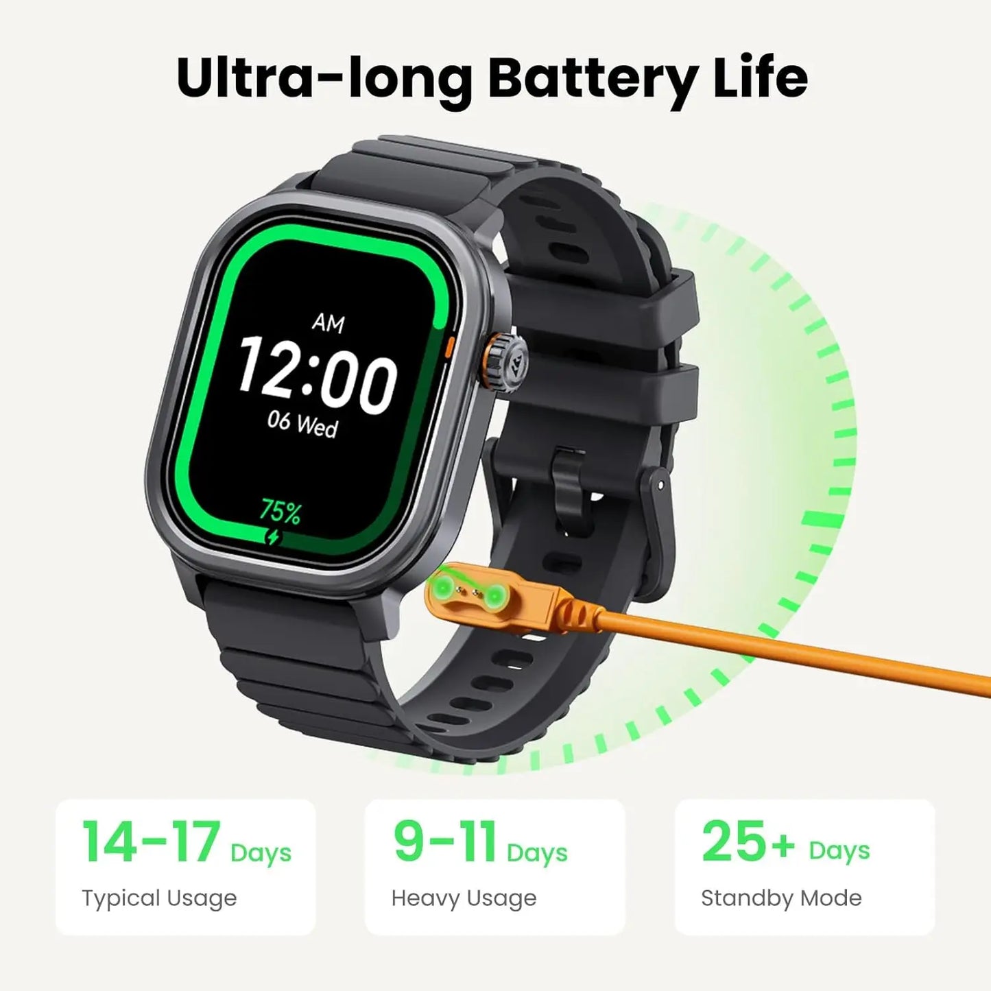 Kospet Pulse Smartwatch Featuring AMOLED Display And Bluetooth Calling