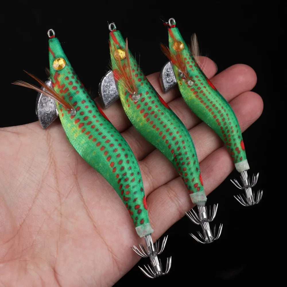Saltwater And Freshwater Squid Cuttlefish Jig Hook Fishing Lures
