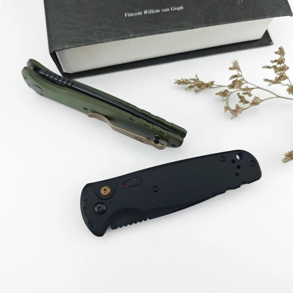 BM 4300 Stainless Steel Folding Knife For Outdoor Survival