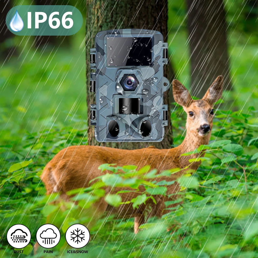Fargarloo 60MP WiFi Trail Camera With Motion Detection App Control