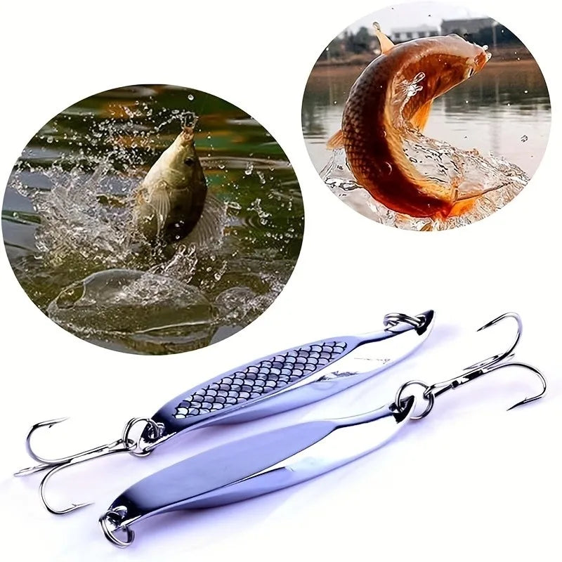Premium Casting Spoon And Spinnerbait Fishing Lures For Bass