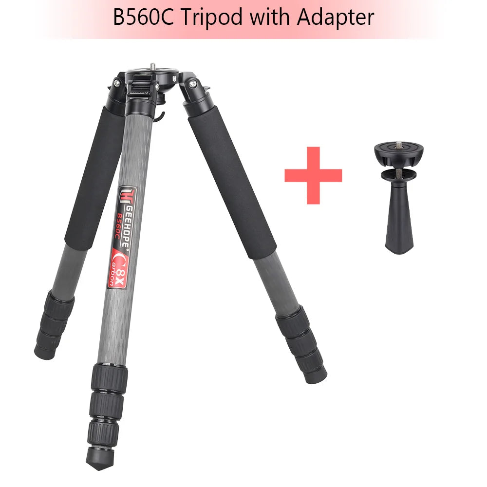 Geehope Professional Carbon Fiber Camera Tripod For Photography