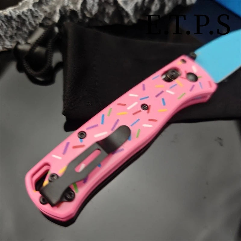 Axis EDC Drop Point Pocket Knife For Outdoor Camping Survival