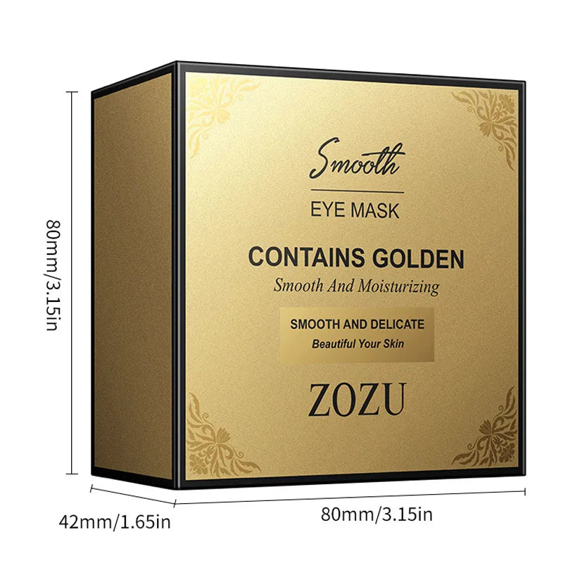 Golden Collagen Under Eye Patches For Hydrating And Brightening