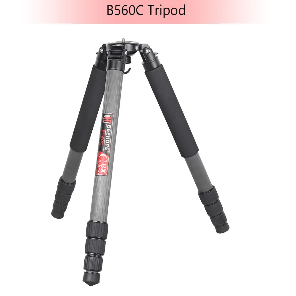 Geehope Professional Carbon Fiber Camera Tripod For Photography