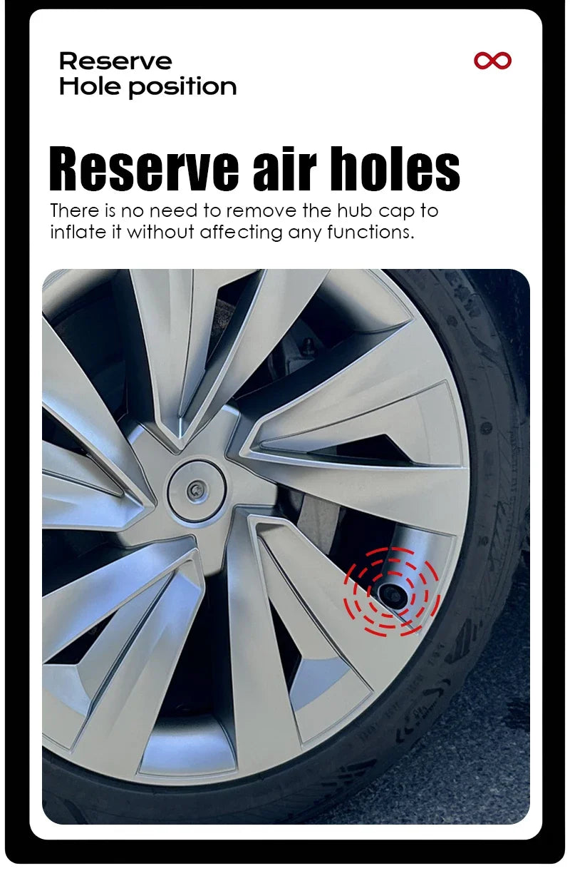 Yikun Replacement Wheel Covers For Tesla Model Y Juniper
