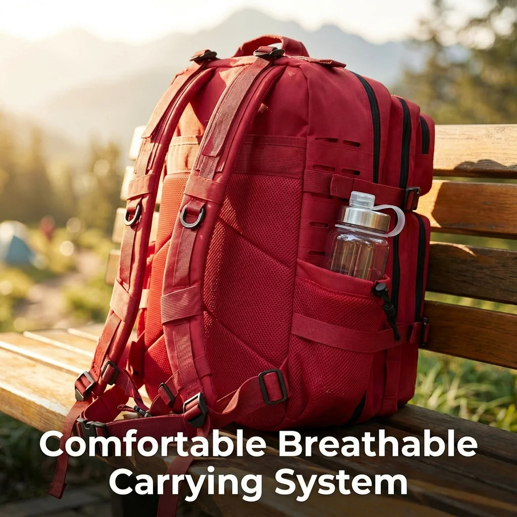 Refire Gear Tactical Backpack With Molle Webbing System