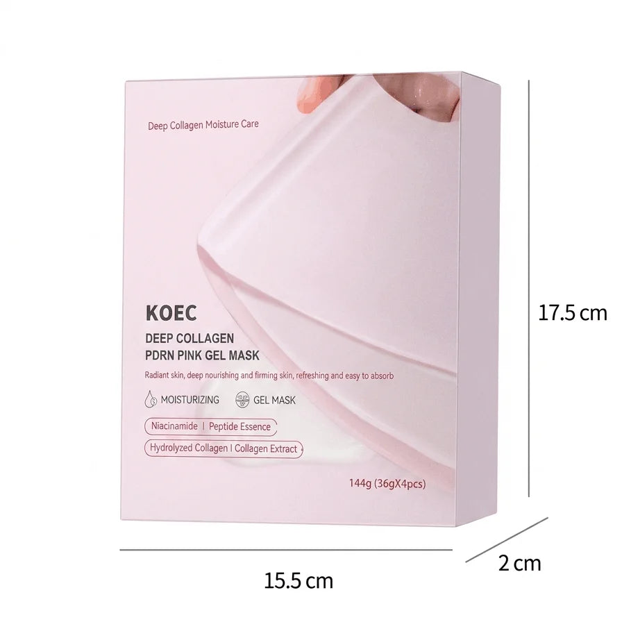 Koec Collagen Pdrn Facial Mask With Niacinamide And Peptides