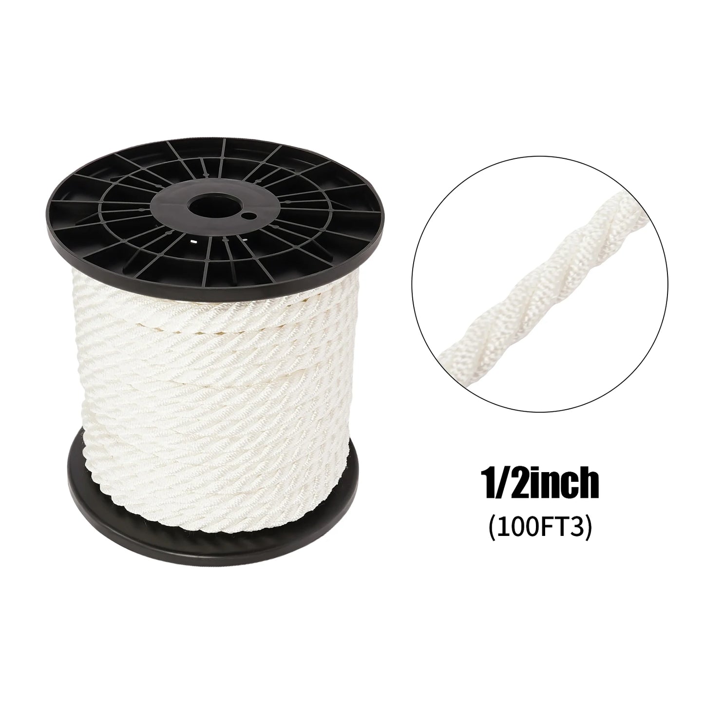 Heavy Duty Polyester Multipurpose Rope For Marine Outdoor Use
