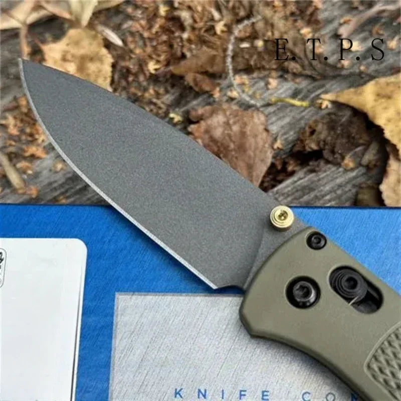 DIY 535 Folding Knife With Drop Point Blade For Outdoors