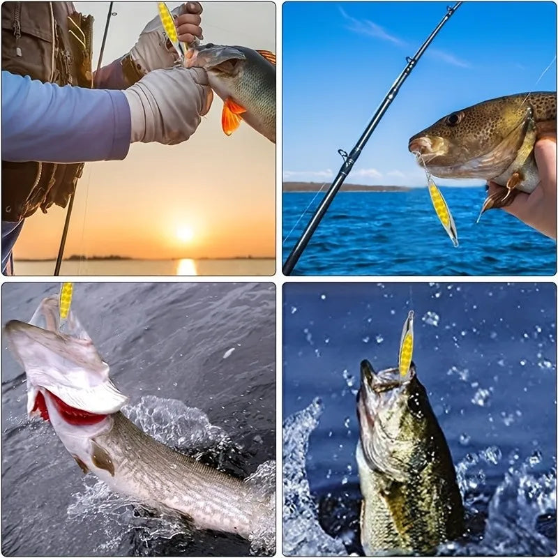 Premium Casting Spoon And Spinnerbait Fishing Lures For Bass