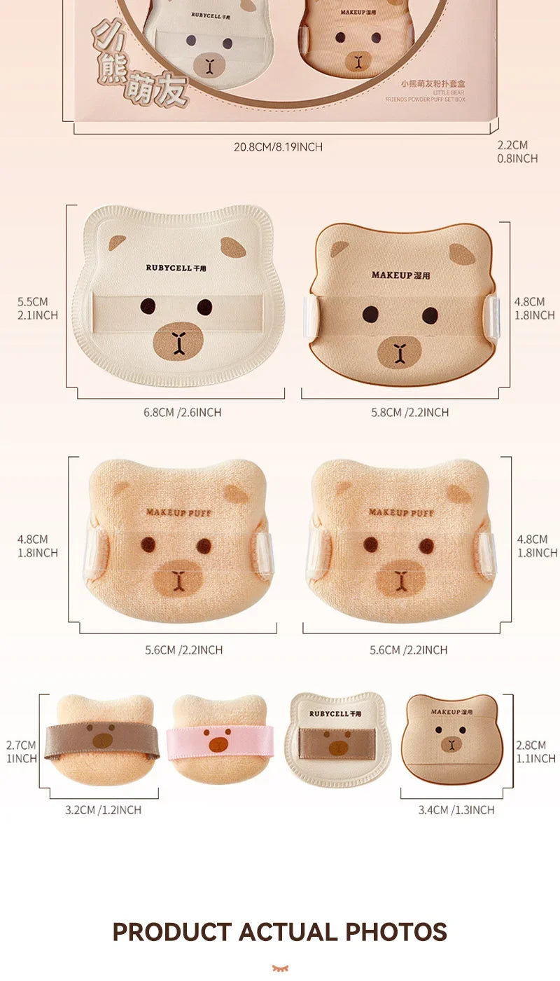 GeComo Soft Marshmallow Air Cushion Dual Use Makeup Sponge