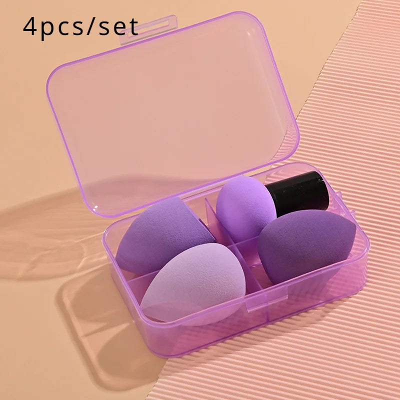 Mushroom Head Makeup Sponges Beauty Puffs Foundation Powder Kit