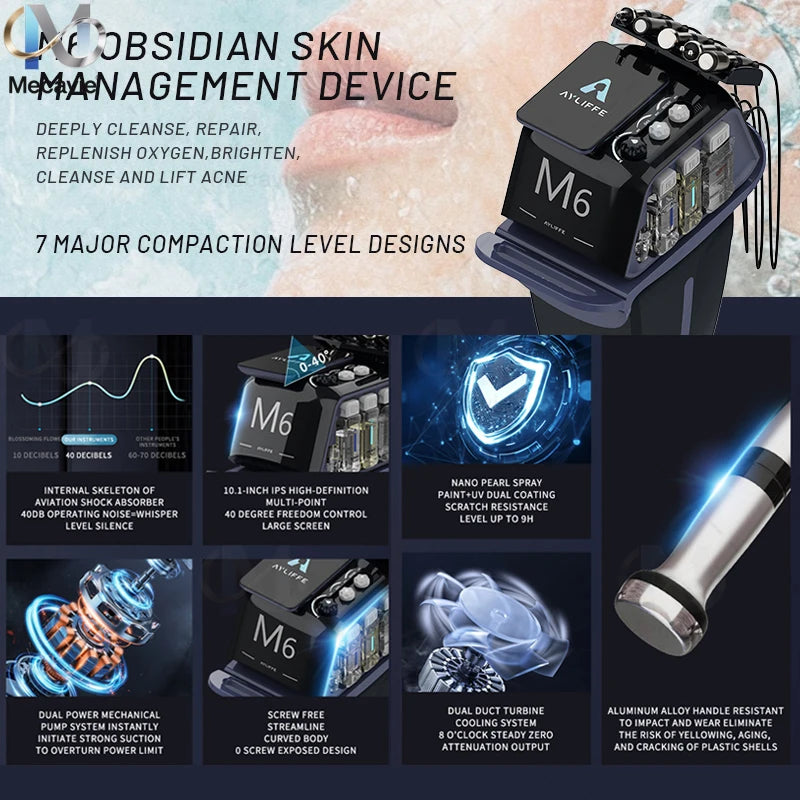 Emsnova M6 Hydro Dermabrasion System For Deep Facial Cleansing