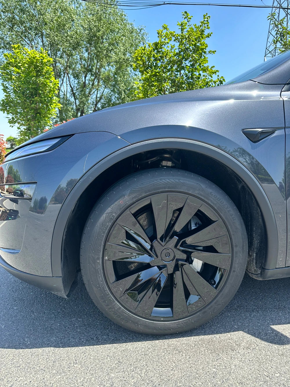 Yikun Replacement Wheel Covers For Tesla Model Y Juniper