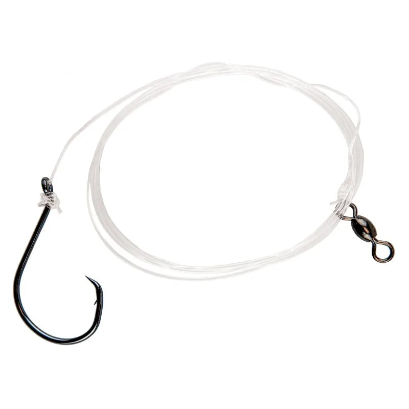 Premium Carbon Steel Inline Circle Hook Fishing Rig