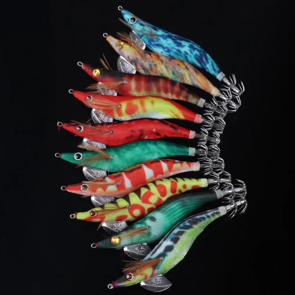 Saltwater And Freshwater Squid Cuttlefish Jig Hook Fishing Lures