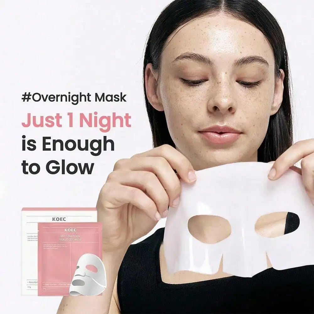 Hydrating Collagen Overnight Hydrogel Face Mask Relieves Dryness