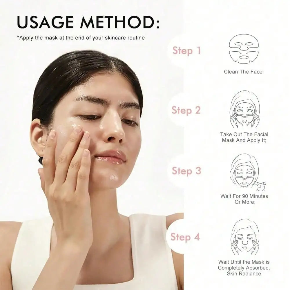 Hydrating Collagen Overnight Hydrogel Face Mask Relieves Dryness