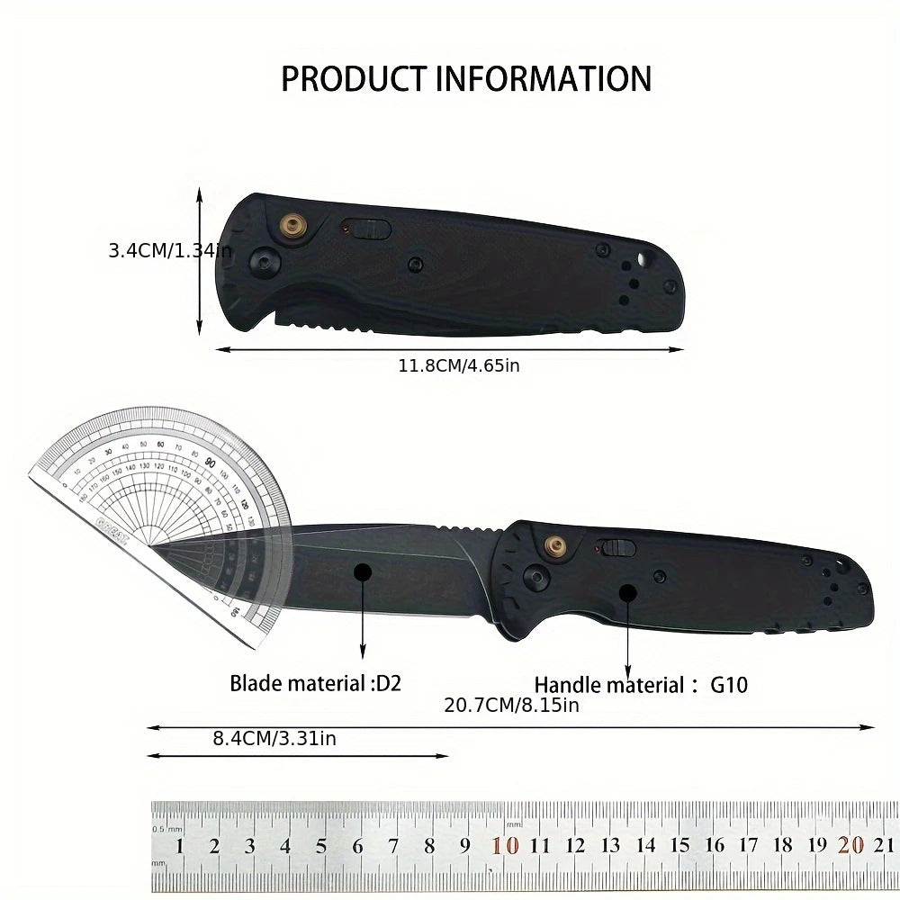 BM 4300 Stainless Steel Folding Knife For Outdoor Survival