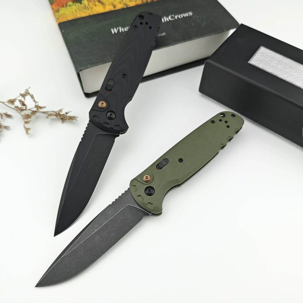 BM 4300 Stainless Steel Folding Knife For Outdoor Survival