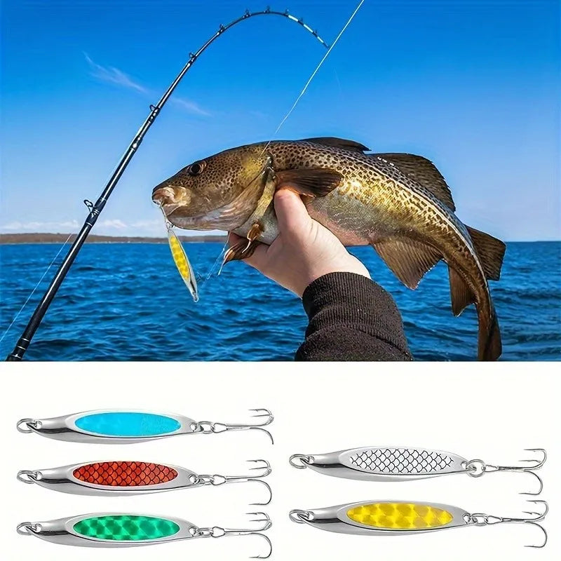 Premium Casting Spoon And Spinnerbait Fishing Lures For Bass