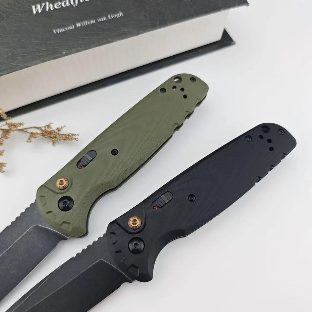 BM 4300 Stainless Steel Folding Knife For Outdoor Survival
