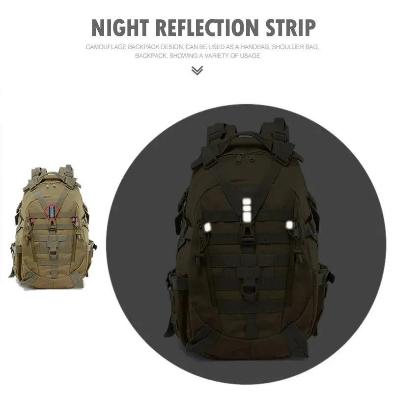 ReFire Gear Tactical Hunting Backpack With Molle Webbing