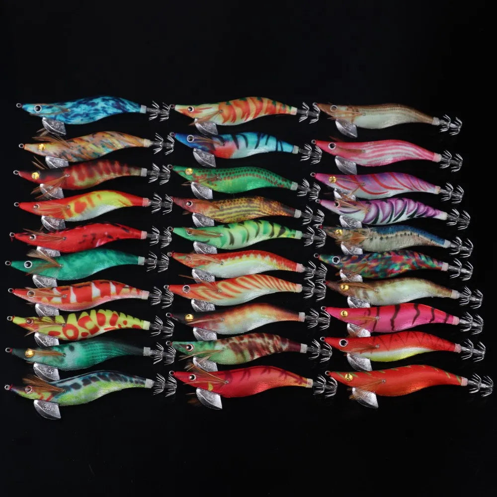 Saltwater And Freshwater Squid Cuttlefish Jig Hook Fishing Lures