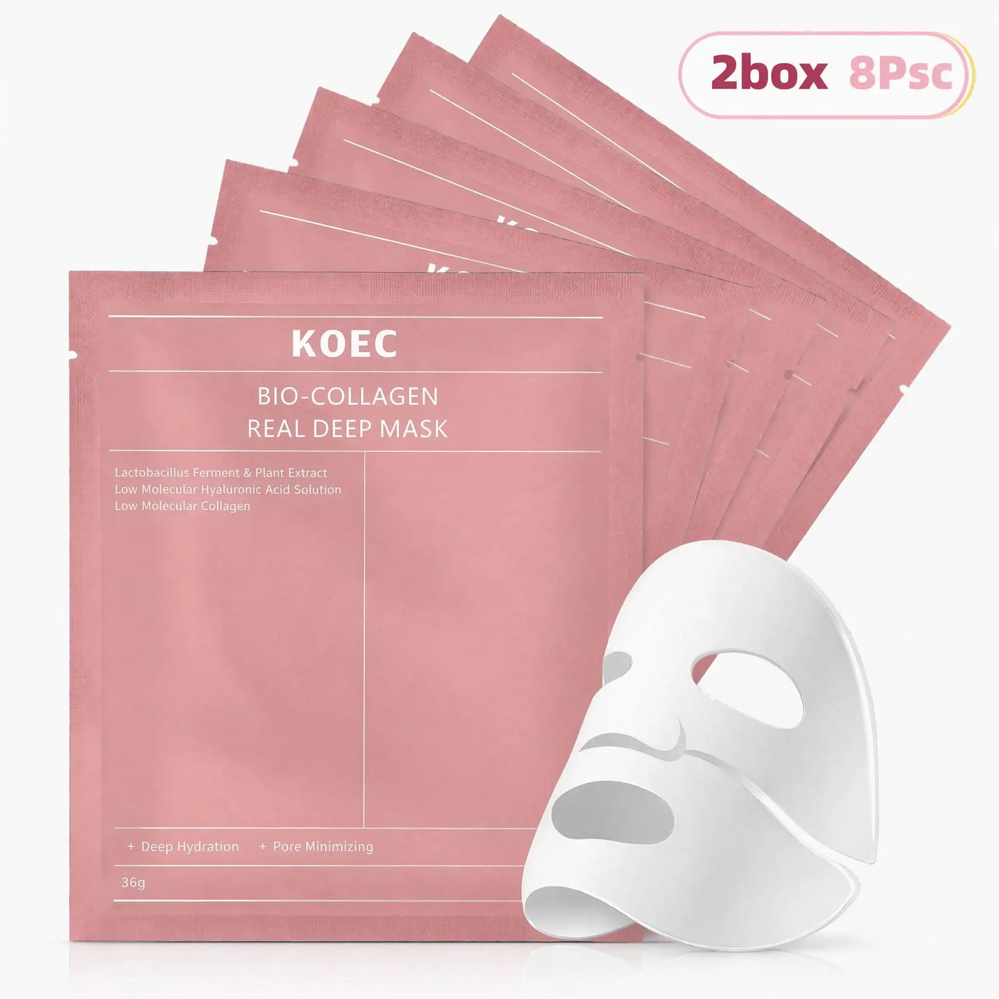 Hydrating Collagen Overnight Hydrogel Face Mask Relieves Dryness