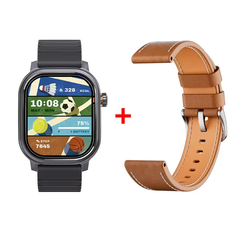 Kospet Pulse Smartwatch Featuring AMOLED Display And Bluetooth Calling