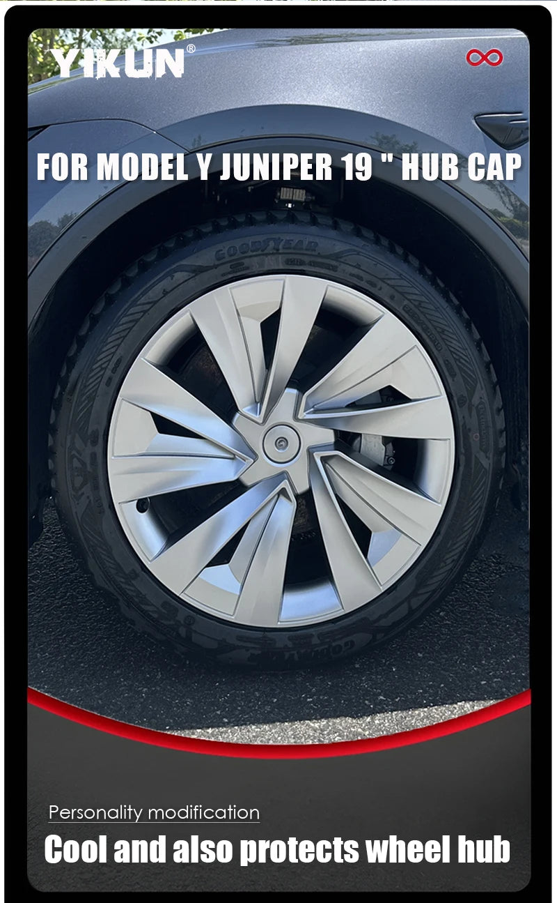 Yikun Replacement Wheel Covers For Tesla Model Y Juniper