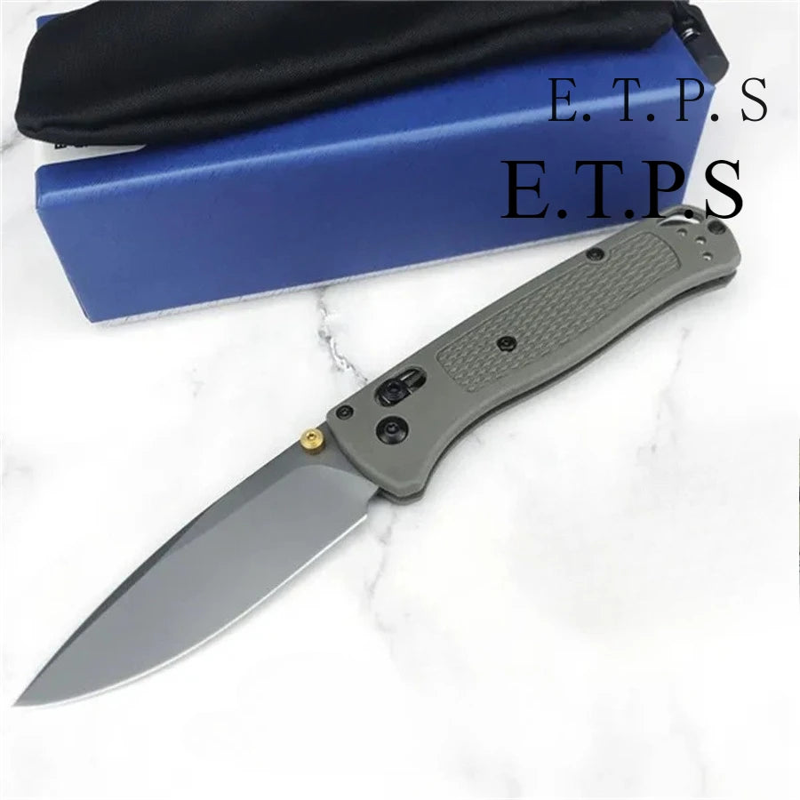DIY 535 Folding Knife With Drop Point Blade For Outdoors