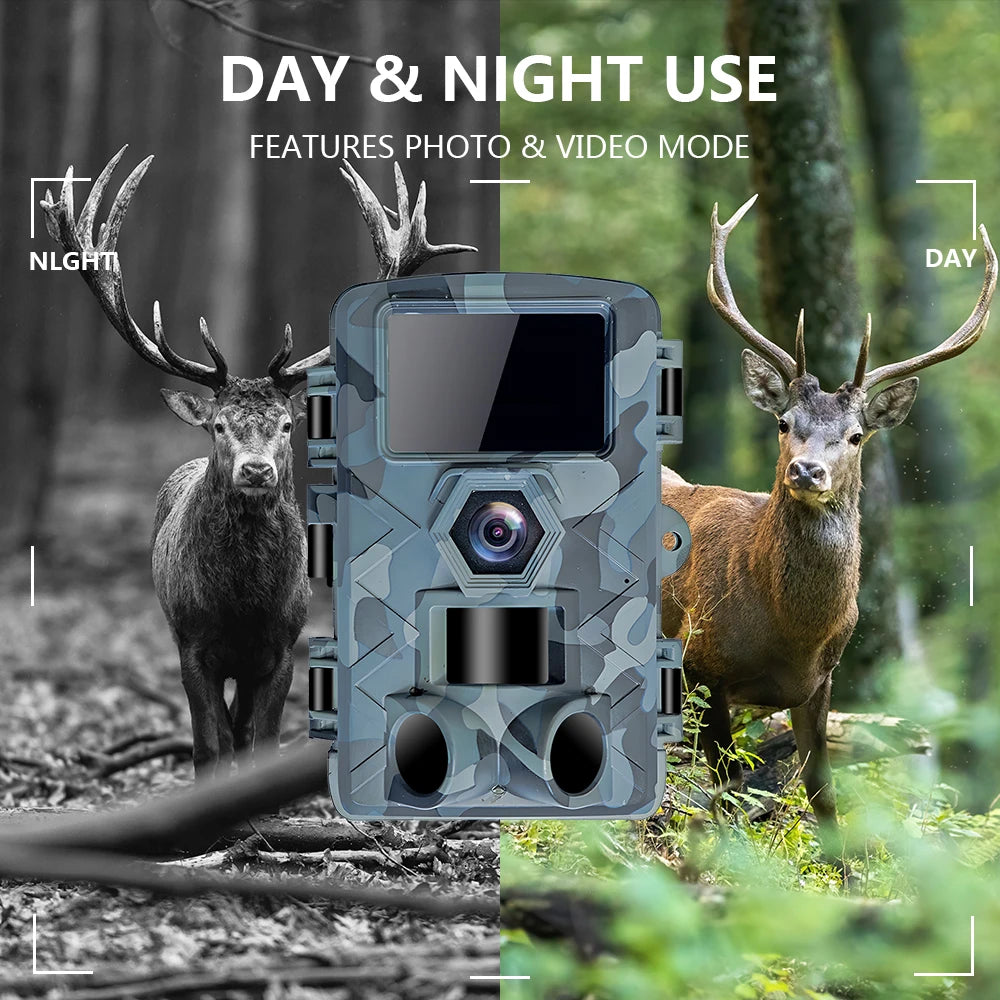 Fargarloo 60MP WiFi Trail Camera With Motion Detection App Control