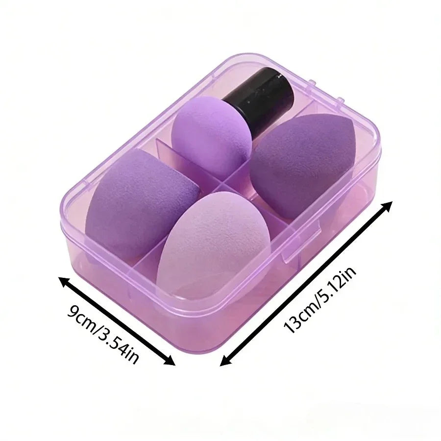 Mushroom Head Makeup Sponges Beauty Puffs Foundation Powder Kit