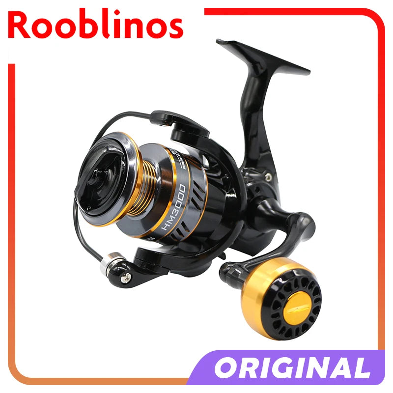 Rooblinos High Speed Spinning Fishing Reel Strong 10kg Drag