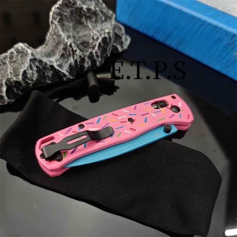 Axis EDC Drop Point Pocket Knife For Outdoor Camping Survival