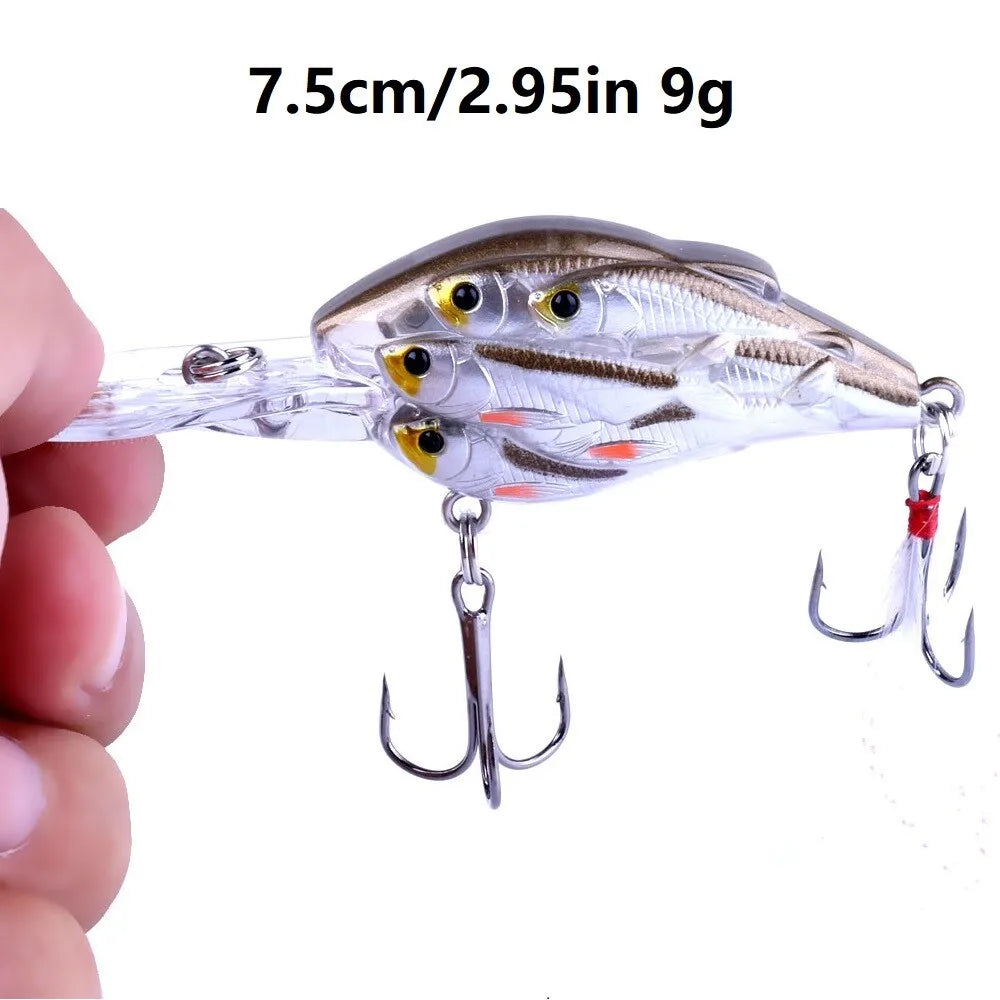 Professional Hard Crankbait Fishing Lures For Freshwater Anglers